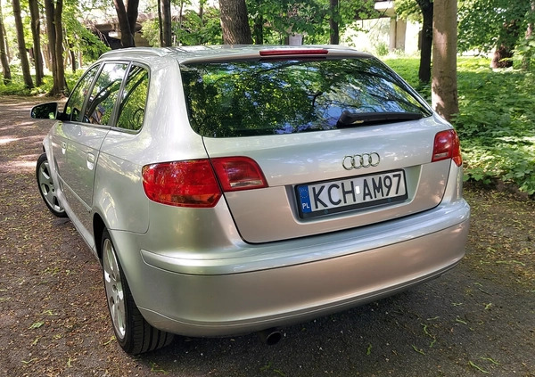 Audi A3 cena 15600 przebieg: 299000, rok produkcji 2006 z Sosnowiec małe 301